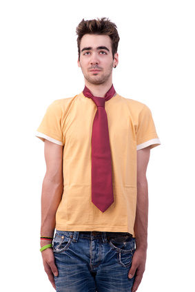 T-Shirt unfd Krawatte?