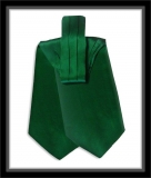 Krawattenschal - 100% Seide - Grün