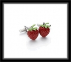 Manschettenknöpfe - Erdbeere