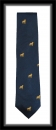 Krawatte mit Jagdmotiv - Marineblau/Golden Retriever
